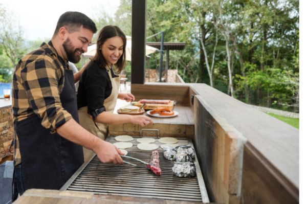 concrete outdoor counters